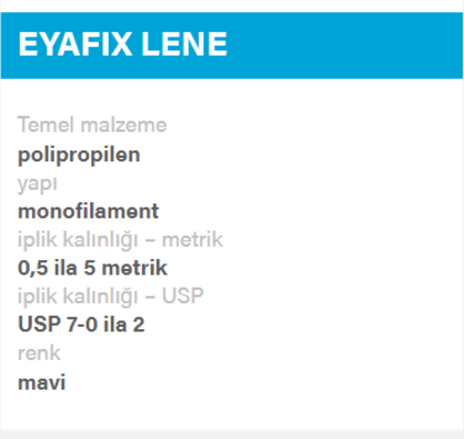 EYAFIX LENE